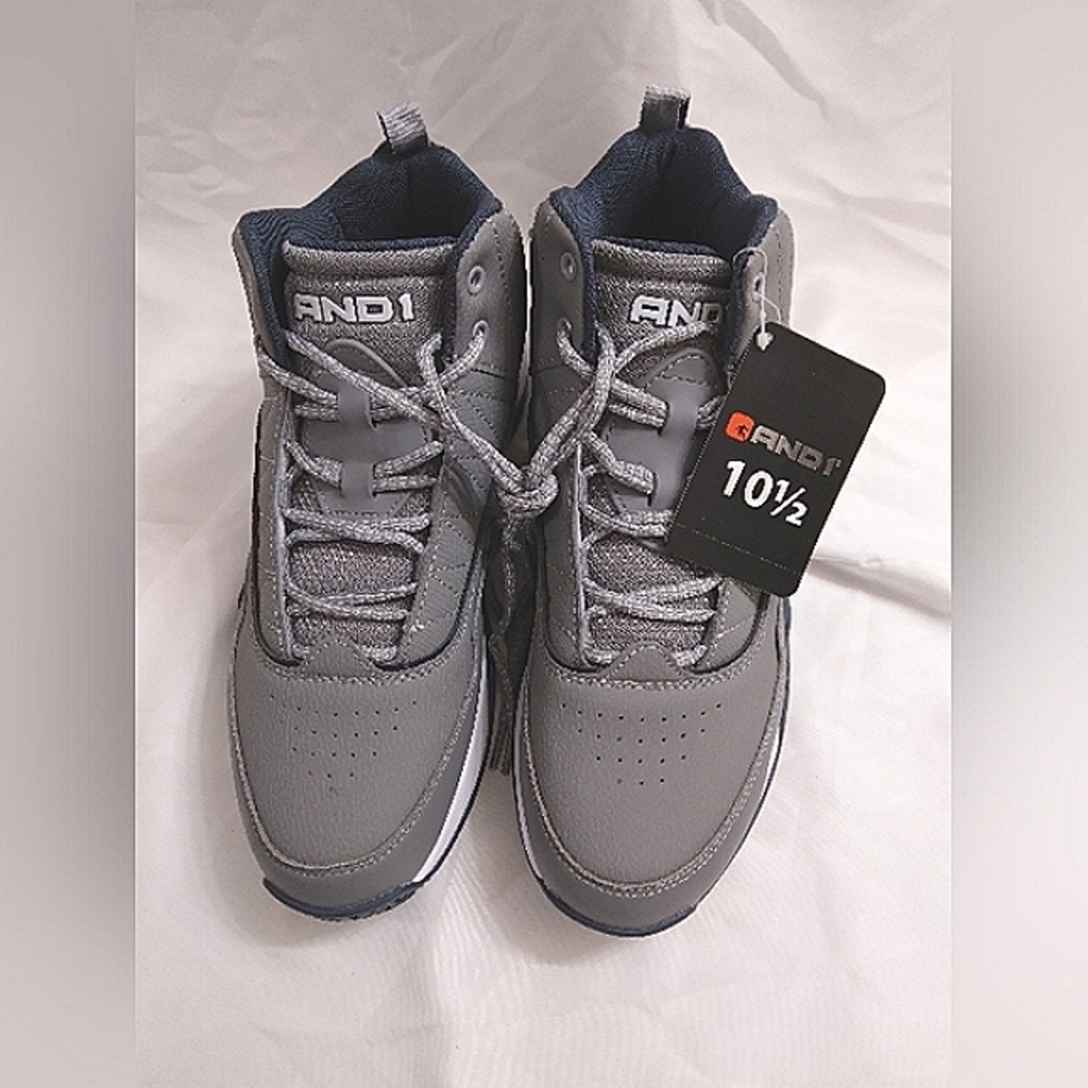 AND1 Men's Streetball Basketball High Top Lace Up Size 10.5 - Picture 8 of 9